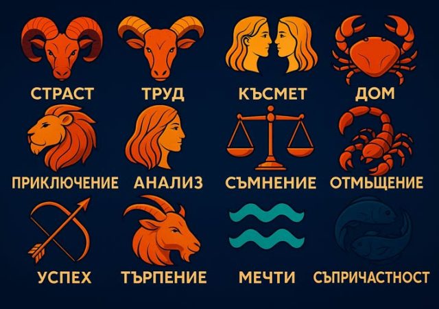 зодиите в три поговорки