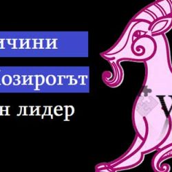 5 причини защо Козирогът е роден лидер
