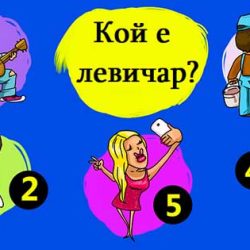 Загадка за логика: кой е левичарят?
