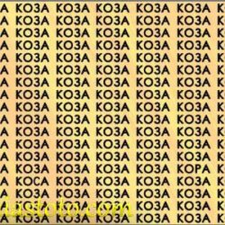 Тест за концентрация: можете ли да намерите двете различни думи?
